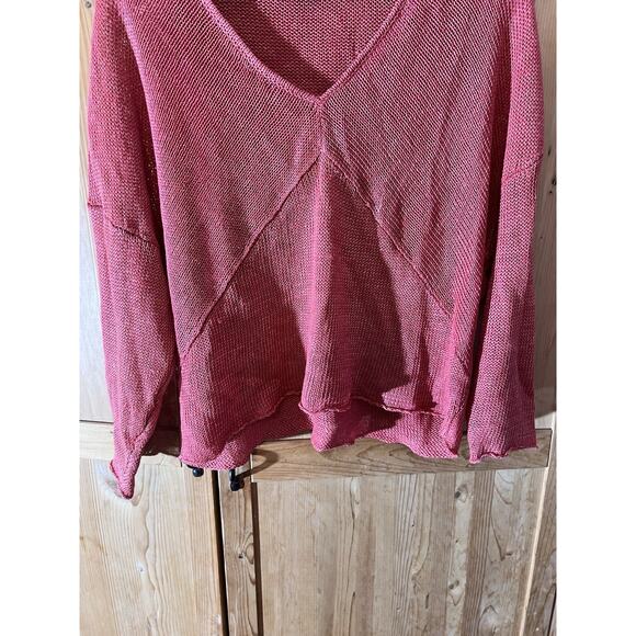 Helmut Lang Linen Knit Summer Long Sleeve Top Size S - Picture 4 of 10